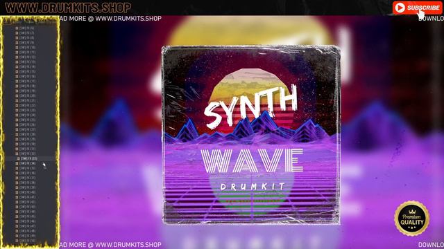 (FREE) SYNTHWAVE DRUM KIT 2023