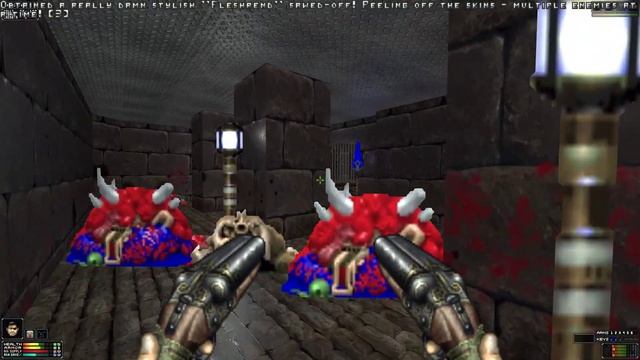 Doom 2 - Hell on Earth - [Vengeful] - Map03 - Water Flow - [4K] смотреть онлайн