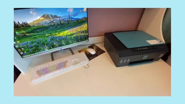 ? Unboxing printer HP Smart Tank 516 | stationery haul смотреть онлайн