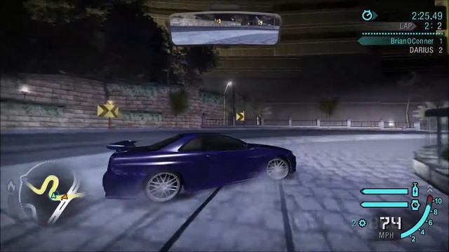 Need For Speed Carbon (REDUX): Brian O Conner VS Darius смотреть онлайн