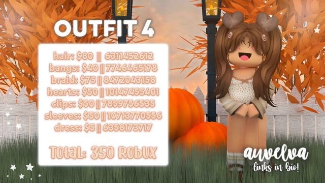 6 Aesthetic HALLOWEEN ROBLOX OUTFITS ?⭐️ (*with codes!*) || Roblox Fall Outfits 2022 смотреть онлайн