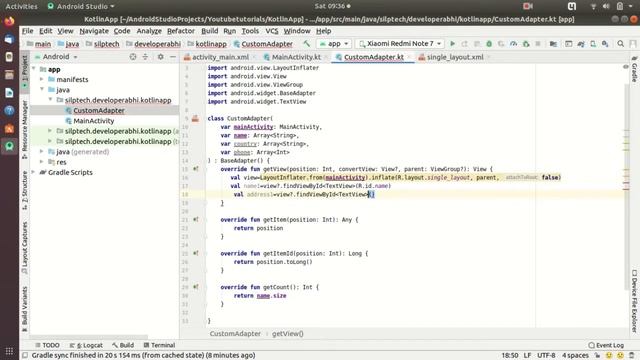 Android application development using Kotlin - 7 || ListView BaseAdapter смотреть онлайн