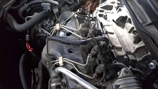 Как снять дизельные форсунки на Вольво XC90, XC70, XC60