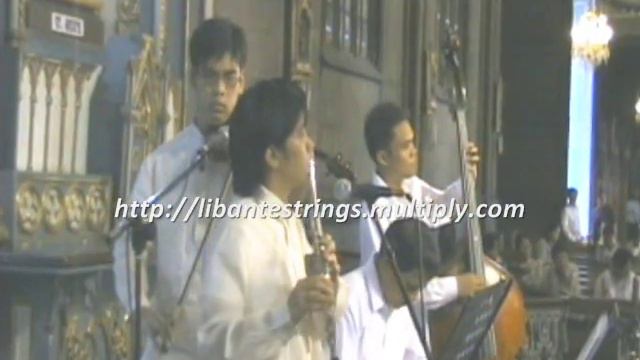 Libante Strings Quartet - Keyboard, Violin, Flute, Double Bass (San Sebastian Church/Patio Victoria смотреть онлайн