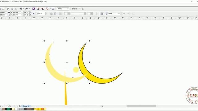 How to make a mosque in CorelDraw ? смотреть онлайн