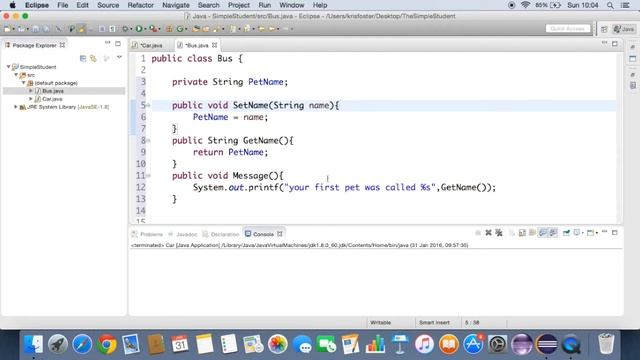 Instance Variables | Java For Beginners смотреть онлайн