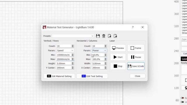 Dial In Your Laser Settings With LightBurn’s Material Test смотреть онлайн
