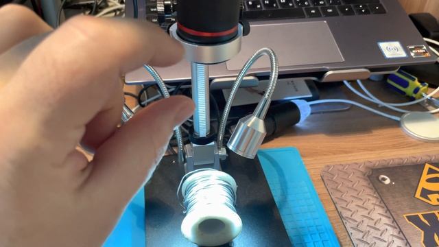 Выбор микроскопа, подробности про andostar AD407 и сравнение с дешевым USB микроскопом смотреть онлайн