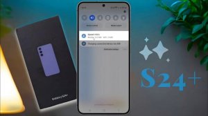 Enable Samsung S24 Plus Internet Speed on Notification Bar| Samsung Galaxy S24+ Data Speed Show