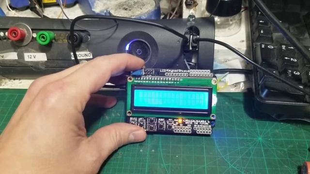ESP8266 LCD Keypad shield API call openweathermap.org смотреть онлайн