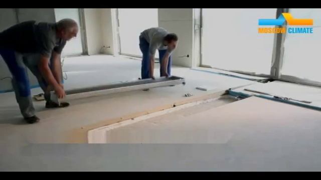 Монтаж внутрипольного конвектора. Инструкция смотреть онлайн