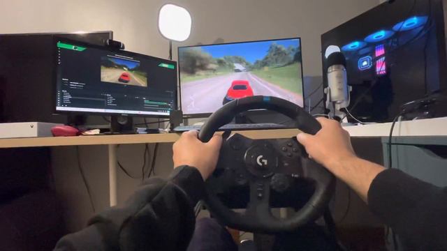 Logitech G923 x Forza Horizon 5 (POV) смотреть онлайн