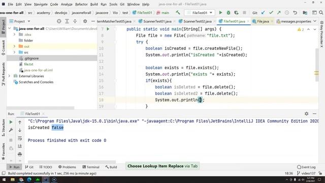 138 - Utility Classes - IO pt 01 - File смотреть онлайн