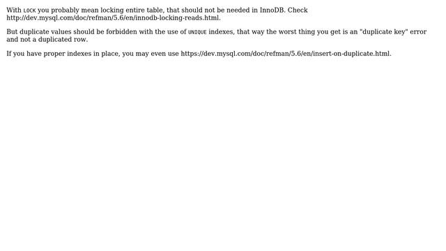 Databases: Lock mysql table to prevent select and insert at the same time (3 Solutions!!) смотреть онлайн
