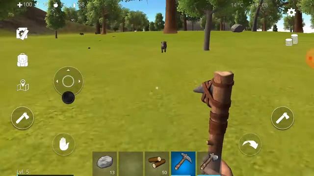 Начинаем выживать!!! Ocean Is Home: Survival Island #1