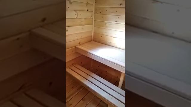 Баня 2,4х4м под ключ из мини бруса смотреть онлайн