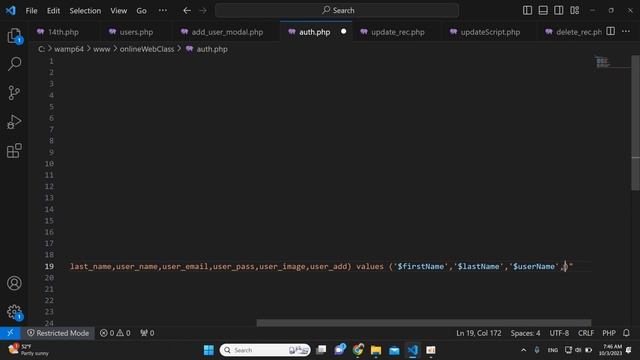 020 Register User and login in PHP MySQL смотреть онлайн