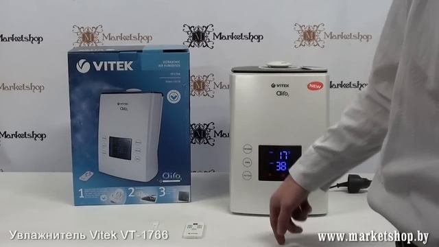 Увлажнители воздуха VITEK VT 1766 B смотреть онлайн
