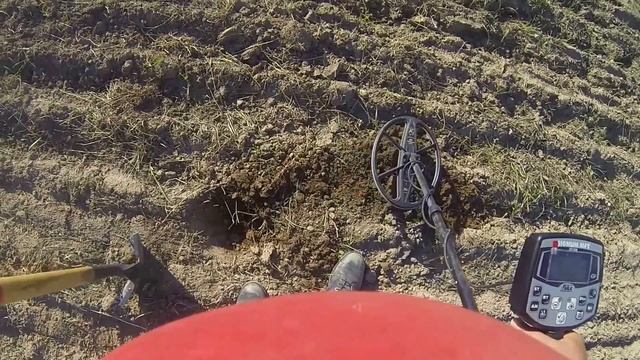 коп на старинной распаханной деревне АКА сигнум МФТ 7272 М