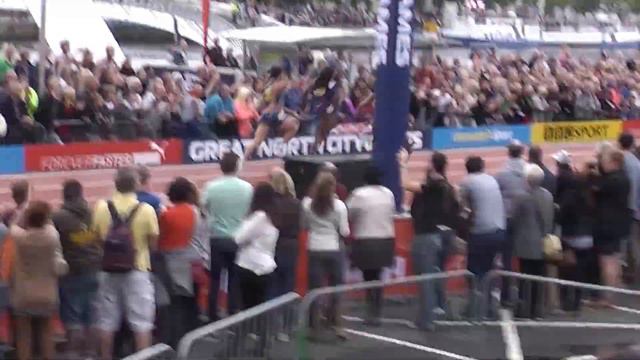 Great North City Games 2014 Womens 150 metres Asha Philip beats Allyson Felix смотреть онлайн