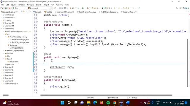 Selenium Page Object Model Framework Java | Selenium Page Object Model and Page Factory Part 1 смотреть онлайн