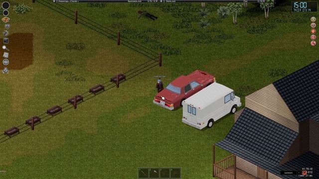 Project Zomboid | Крыша съехала, Чёрный остался! 🚗 смотреть онлайн