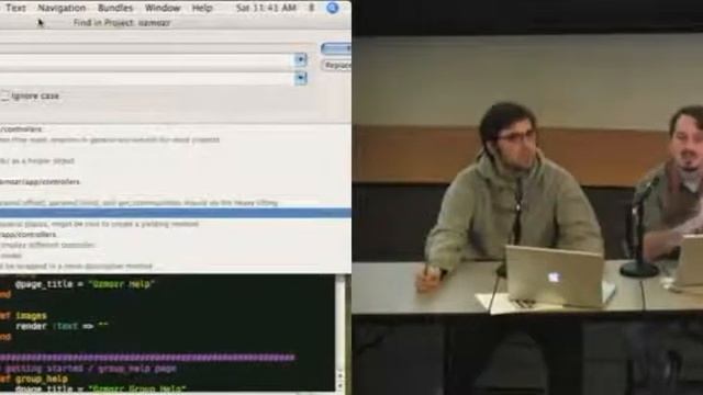 MWRC 2007 - Rails Code Review by Jamis Buck and Marcel Molina смотреть онлайн