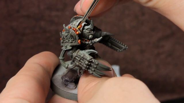 Painting Warhammer 40K: Chaos Death Guard Terminator смотреть онлайн