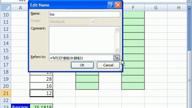 Excel Name Trick #3: Names in Formulas and Functions смотреть онлайн
