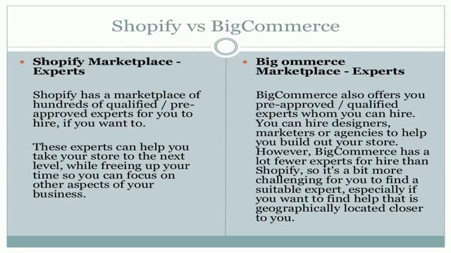 Shopify vs Bigcommerce смотреть онлайн