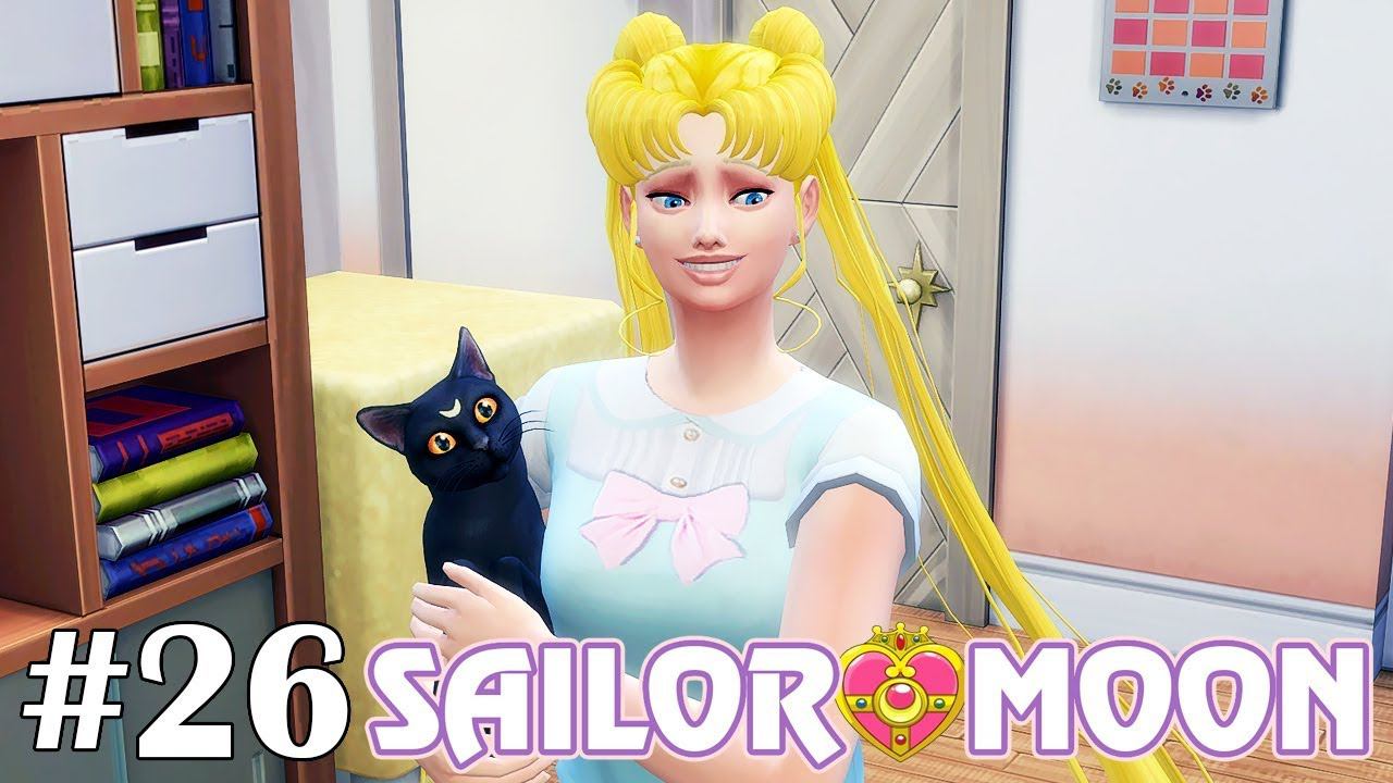 Снова дома! - The Sims 4 - Sailor Moon #26 смотреть онлайн