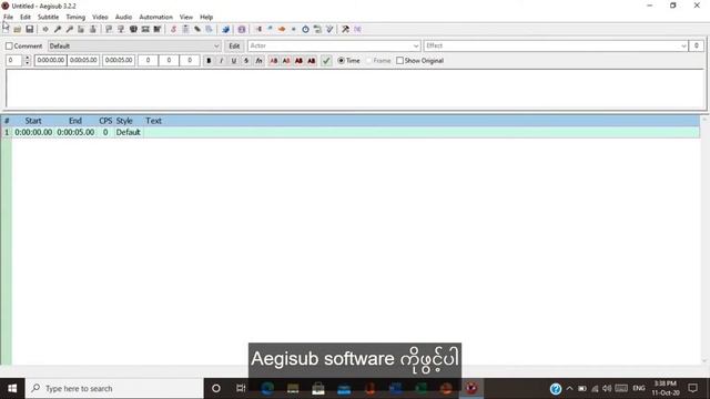 Translating subtitles with Aegisub software (srt file) смотреть онлайн