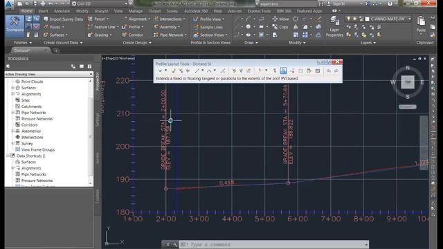 Civil 3D 2015 Profile Editing Enhancements YouTubevia torchbrowser com смотреть онлайн
