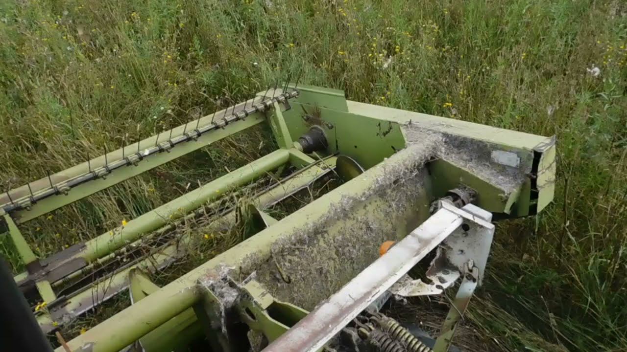 Ремонт косилки Е303 Немка(чистим фильтр).Сенокос 2021г смотреть онлайн