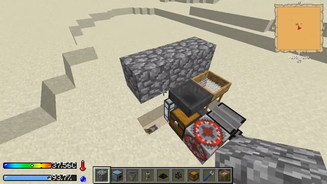 [Minecraft] FTB: Crash landing - Автоматическая добыча ресурсов из коблы смотреть онлайн