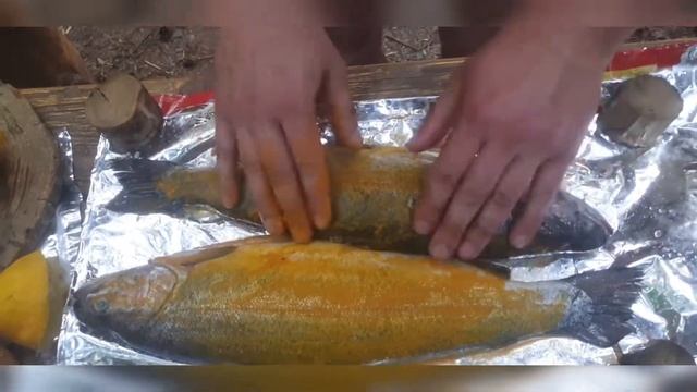 Форель на костре смотреть онлайн