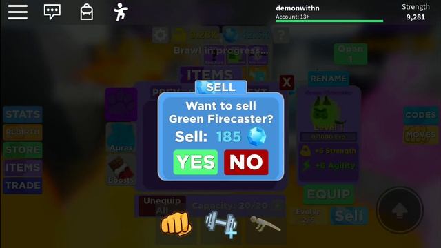 Muscle legends Roblox best pets and aura смотреть онлайн