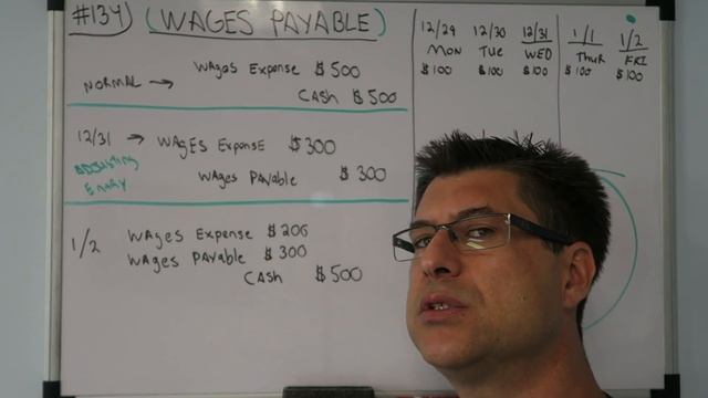 Accounting for Beginners #134 / Wages Payable Journal Entries / Liabilities on the Balance Sheet смотреть онлайн