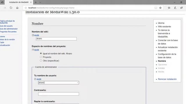 instalacion mediawiki смотреть онлайн