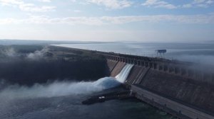 Братская ГЭС. 2021. Сброс воды. +БОНУС КВАДРОКОПТЕР