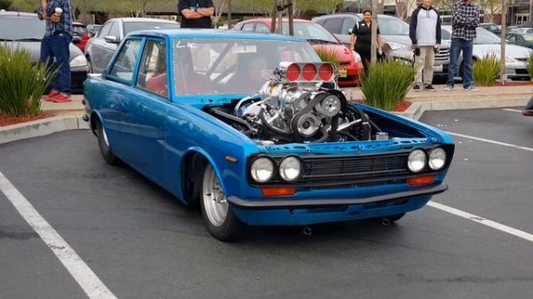 Datsun 510 drag car
