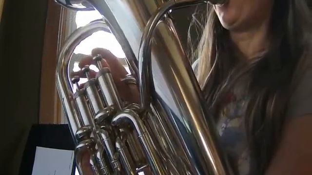 14 - Rochut Melodious Etudes for Trombone Book 1 - Euphonium смотреть онлайн