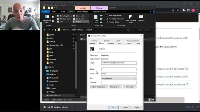 Java JDK CMD Setup смотреть онлайн