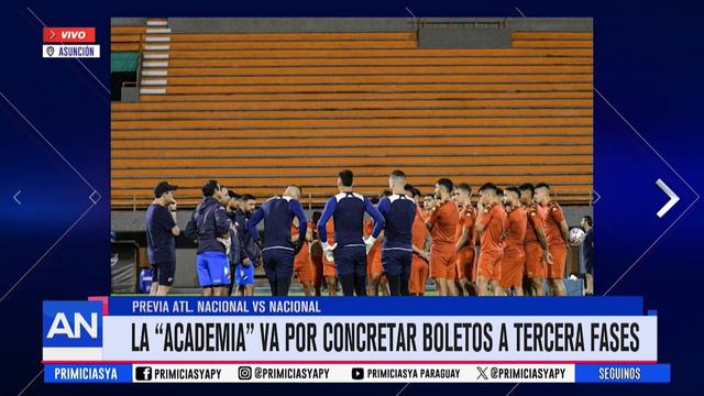 #AmericaNoticias Hoy juegan Atlético Nacional de Colombia y Nacional de Paraguay por Libertadores смотреть онлайн
