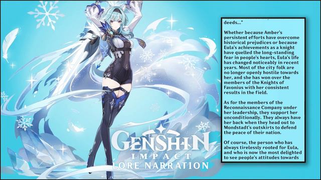Eula Character Story | [Genshin Impact Lore Narration] смотреть онлайн