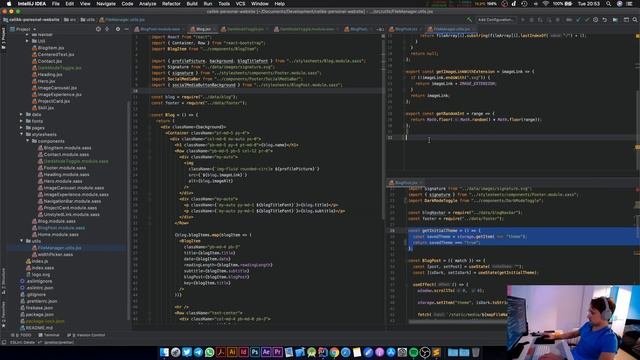 Personal Website with React - Dark Mode for Blog Part 2 - Animated Toggle Button and Overall Stylin смотреть онлайн