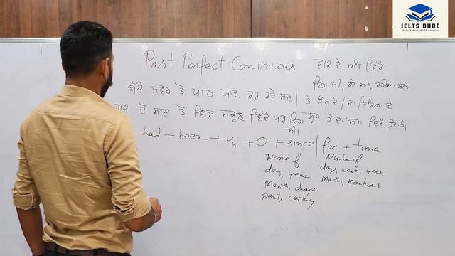 LEARN ENGLISH SPEAKING FROM BEGINNING | PAST PERFECT CONTINUOUS TENSE | IELTS DUDE | TOPIC-9 смотреть онлайн