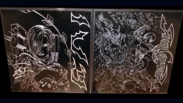 гравировка на стекле с подсветкой своими руками смотреть онлайн