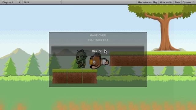 Unity 2D - Side Scrolling Platform Game смотреть онлайн