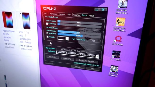 O MELHOR PROCESSADOR PARA JOGOS, É BARATO E MUITO FORTE! (RYZEN 5 5600X) смотреть онлайн